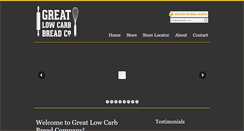 Desktop Screenshot of greatlowcarb.com